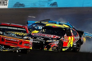 NASCAR Fines Gordon for Wrecking Bowyer [Video]