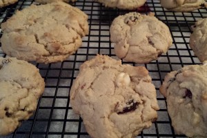 12 Days of Christmas Treats: White Chocolate Cranberry Macadamia Cookies