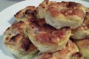 12 Days of Christmas Treats: Eggnog-Panettone Bread Pudding