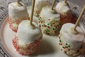 12 Days of Christmas Treats: Marshmallow Pops