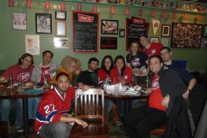 Habs Fans in Toronto Celebrate Canadiens Win!